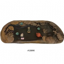 Chinese inkstone tea tray